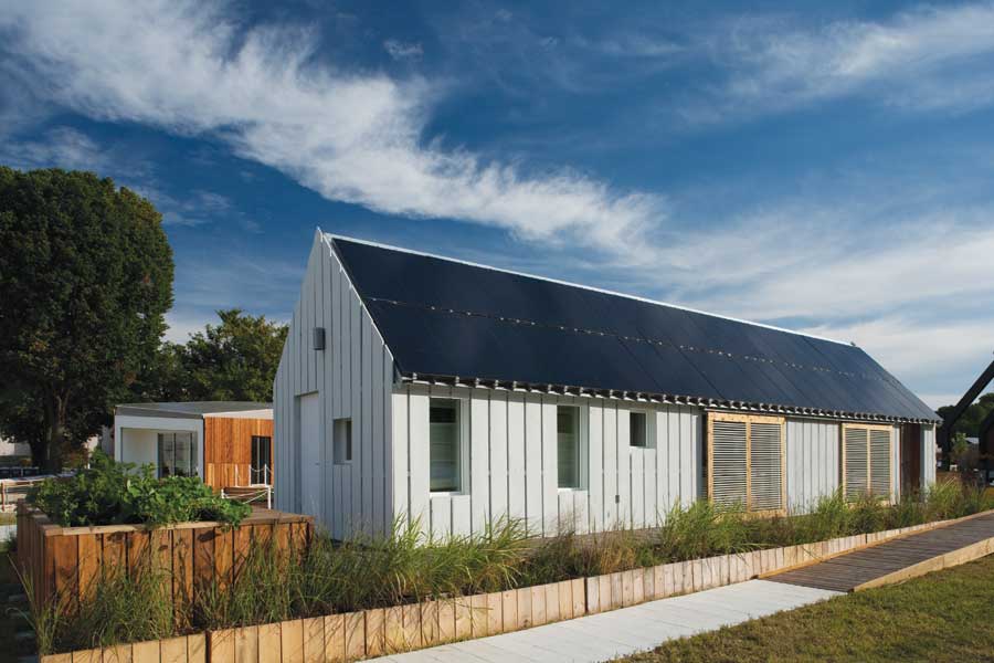 
The University of Illinois at Urbana-Champaign Gable Home sought to create synergy between old and new. 
